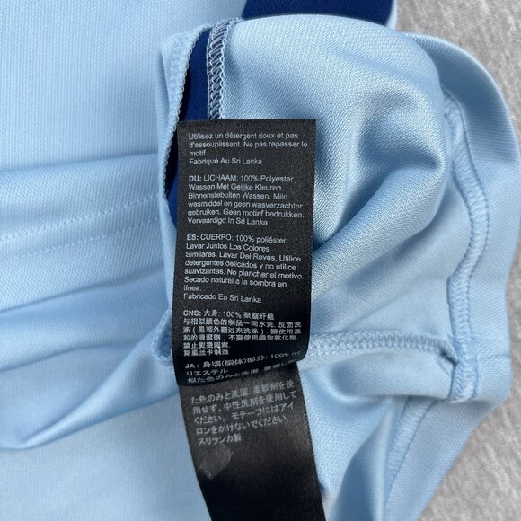 Castore Glasgow Rangers FC Polo Shirt Mens XL Blue Two-Tone 32Red Soccer Footy - Picture 8 of 10